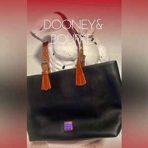 Dooney & Bourke Red and Brown Interior New Handbag
